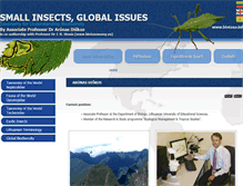 Tablet Screenshot of biotaxa.info